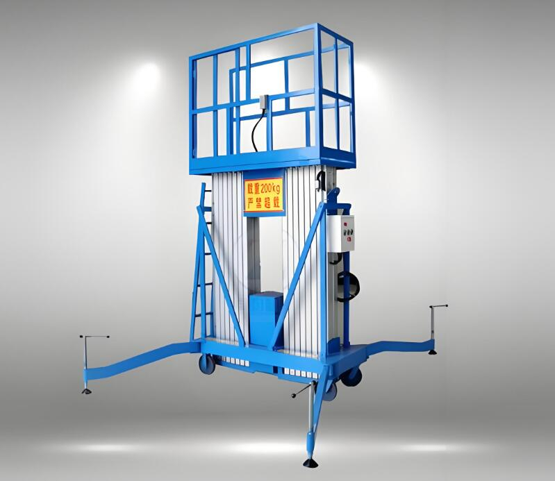 三立柱鋁合金升降機